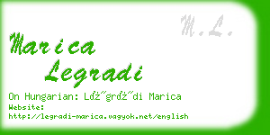 marica legradi business card